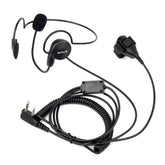 RETEVIS K-C2F 2 Pin PTT Finger Back-hanging Earphone Microphone for H-777/RT-5R/ 888s/UV5R, K-C2F